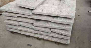 北海芝麻白蘑菇石，自然面