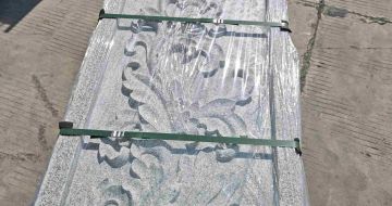 北海芝麻白别墅外墙雕刻版