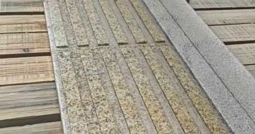 北海黄金麻盲道石 盲条