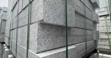 北海芝麻白路牙石 马路牙子