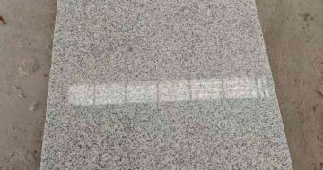 北海芝麻白光面毛板