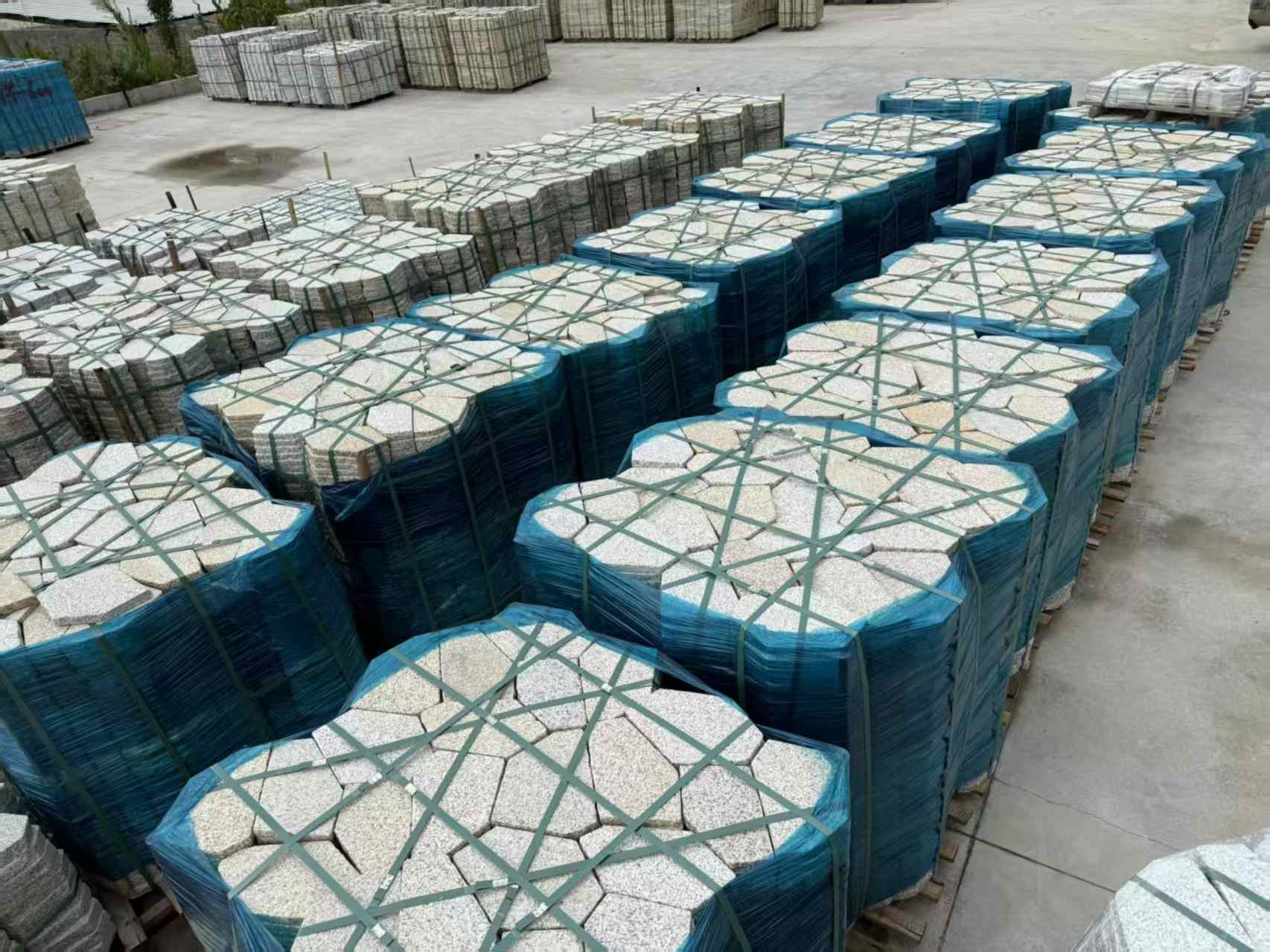 北海黄金麻冰裂纹 碎拼