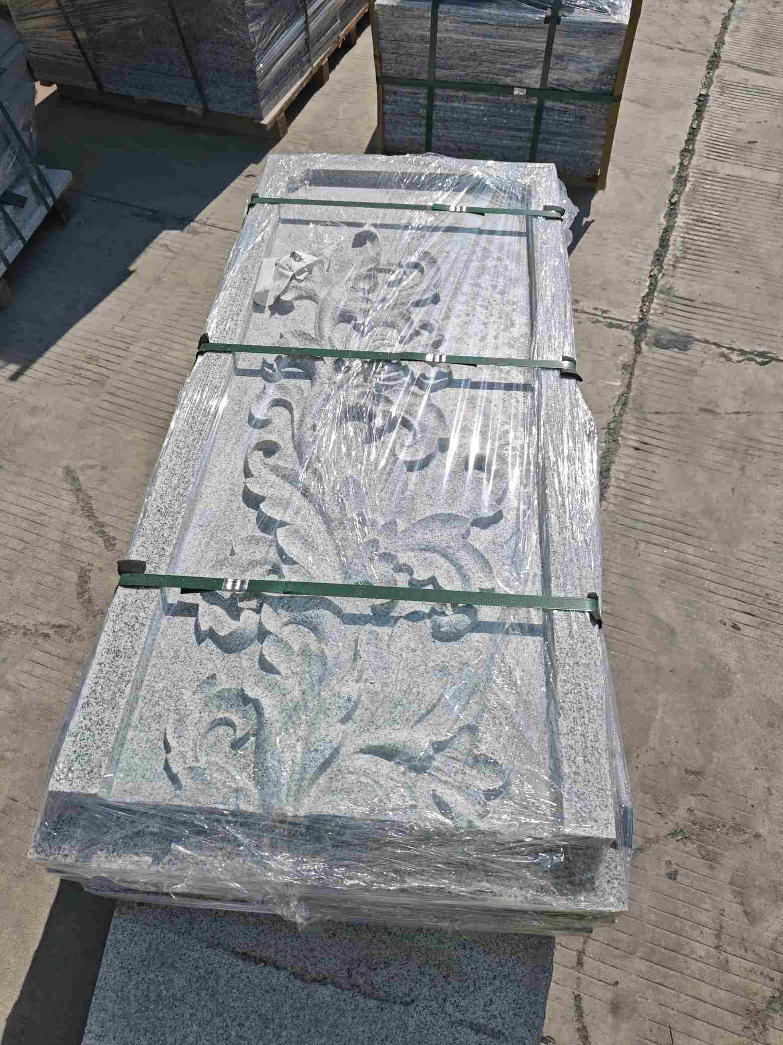 北海芝麻白别墅外墙雕刻版