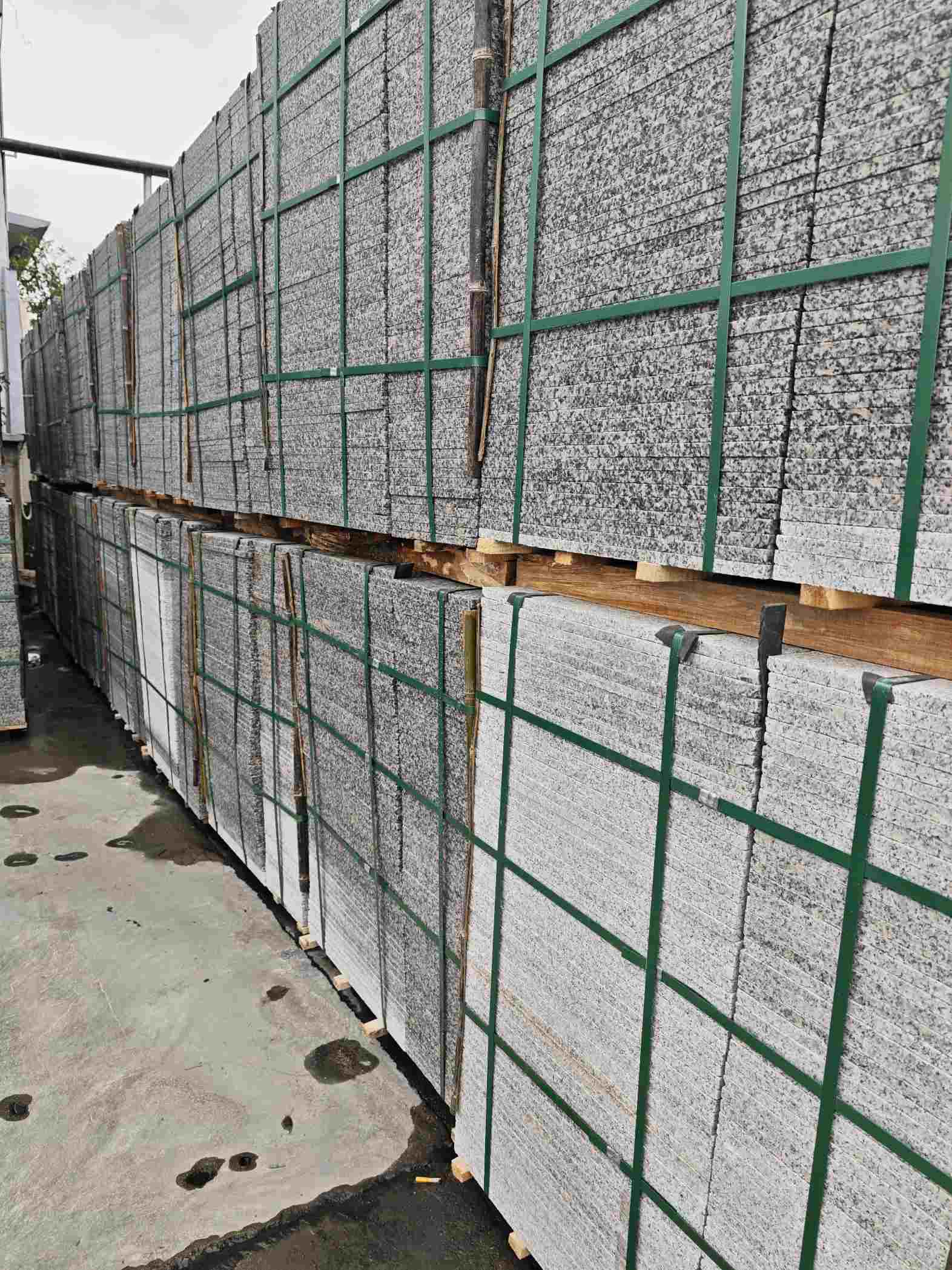 北海芙蓉白地铺石，石材地铺石