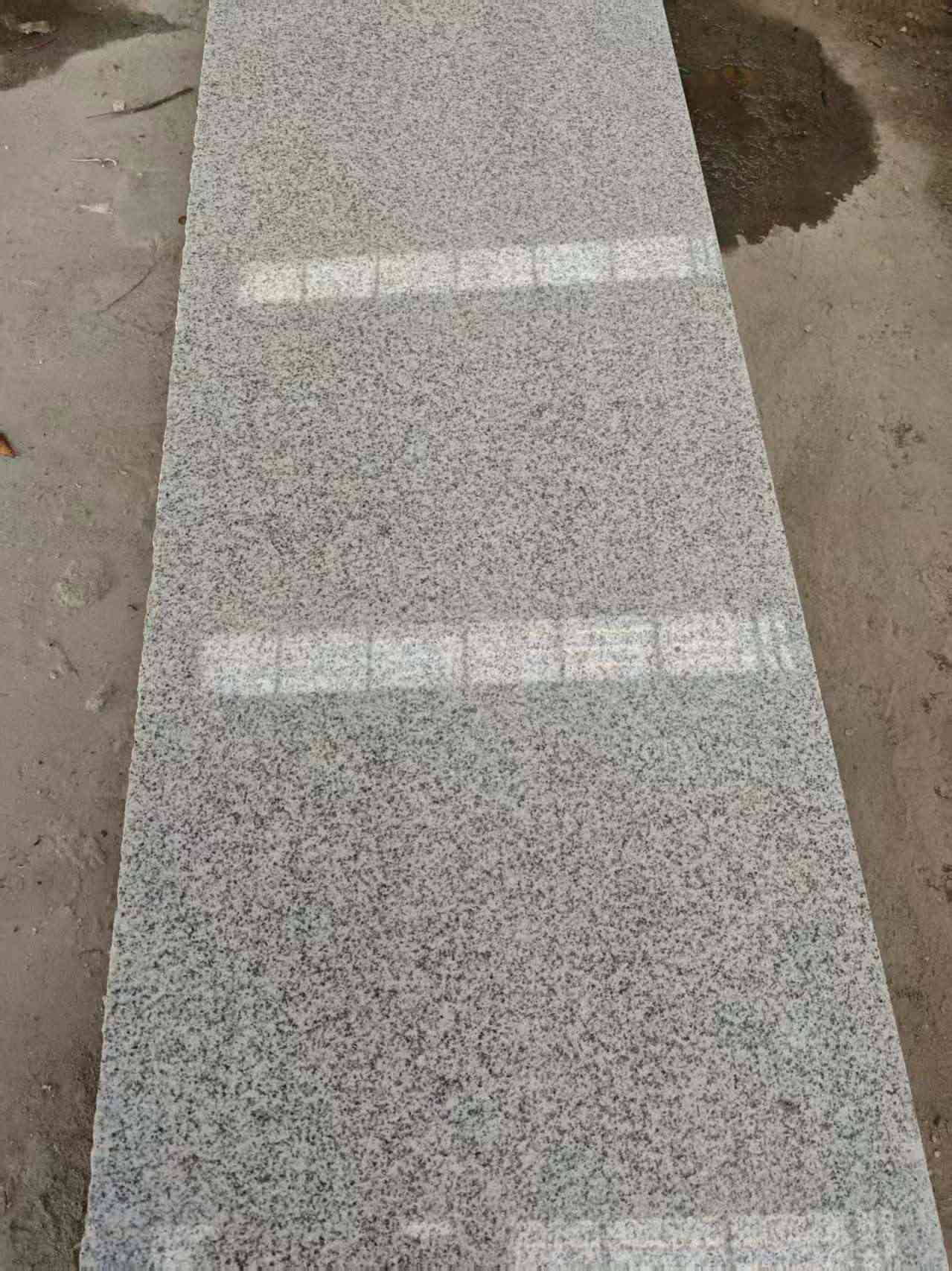 北海芝麻白光面毛板