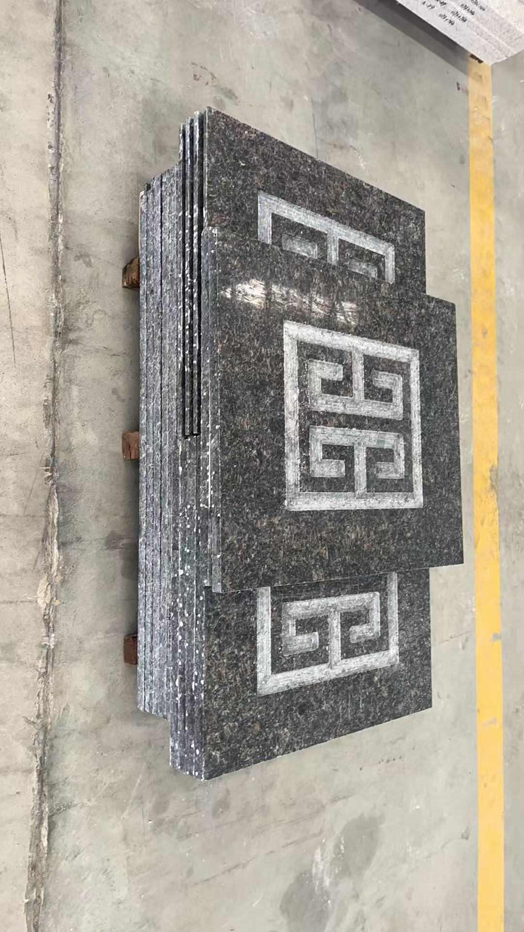 北海英国棕回纹雕刻版